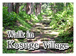 Walk in Kosuge Village