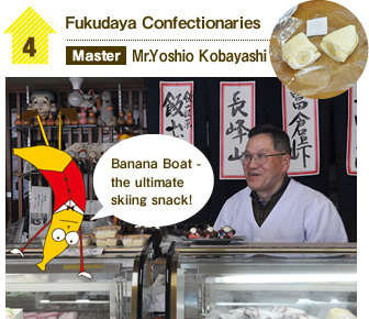 4　Fukudaya Confectionaries Master Mr. Yoshio Kobayashi